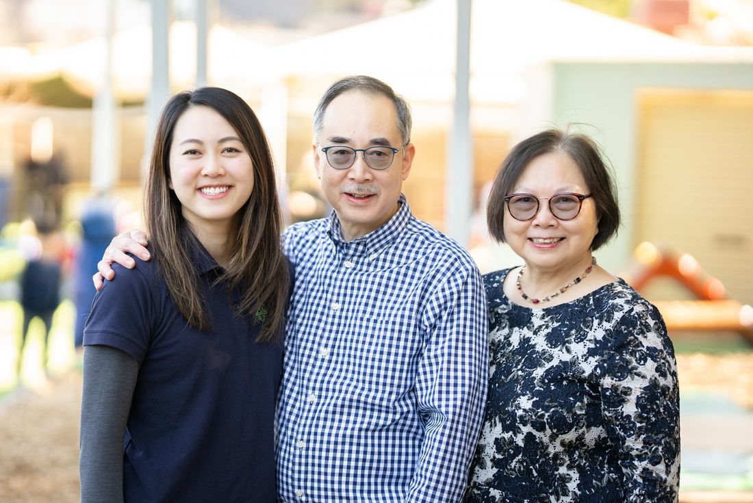 The family behind Donvale Early Learning Centre