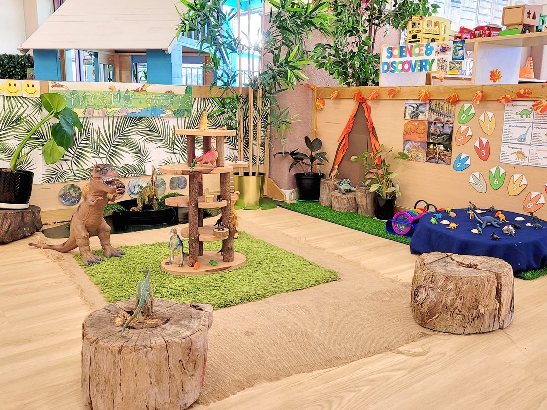 Kindergarten children learning together at Donvale ELC