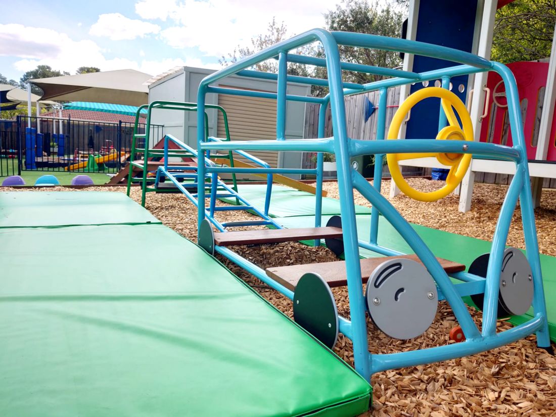 Donvale ELC GreenClimbingFrame