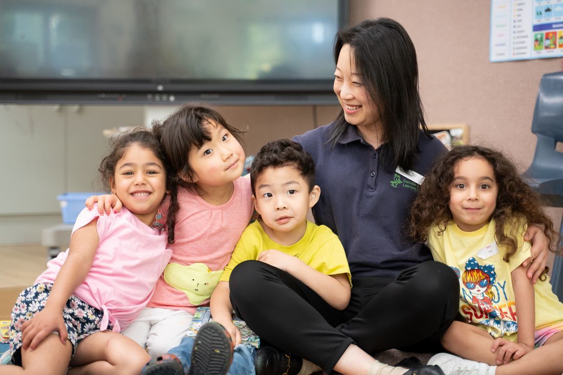 Children enjoying a learning experience together at Donvale Early Learning Centre